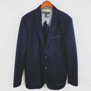 INC International Concepts Navy Blue Sport Coat L